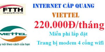 Lắp mạng internet viettel phường Nhật Tân
