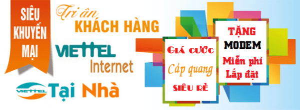 Lắp mạng internet viettel phường Thụy Khuê