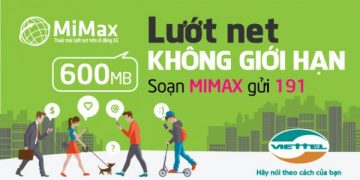 Viettel thay đổi chính sách gói cước Mimax