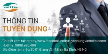 Viettel: Thông báo tuyển dụng